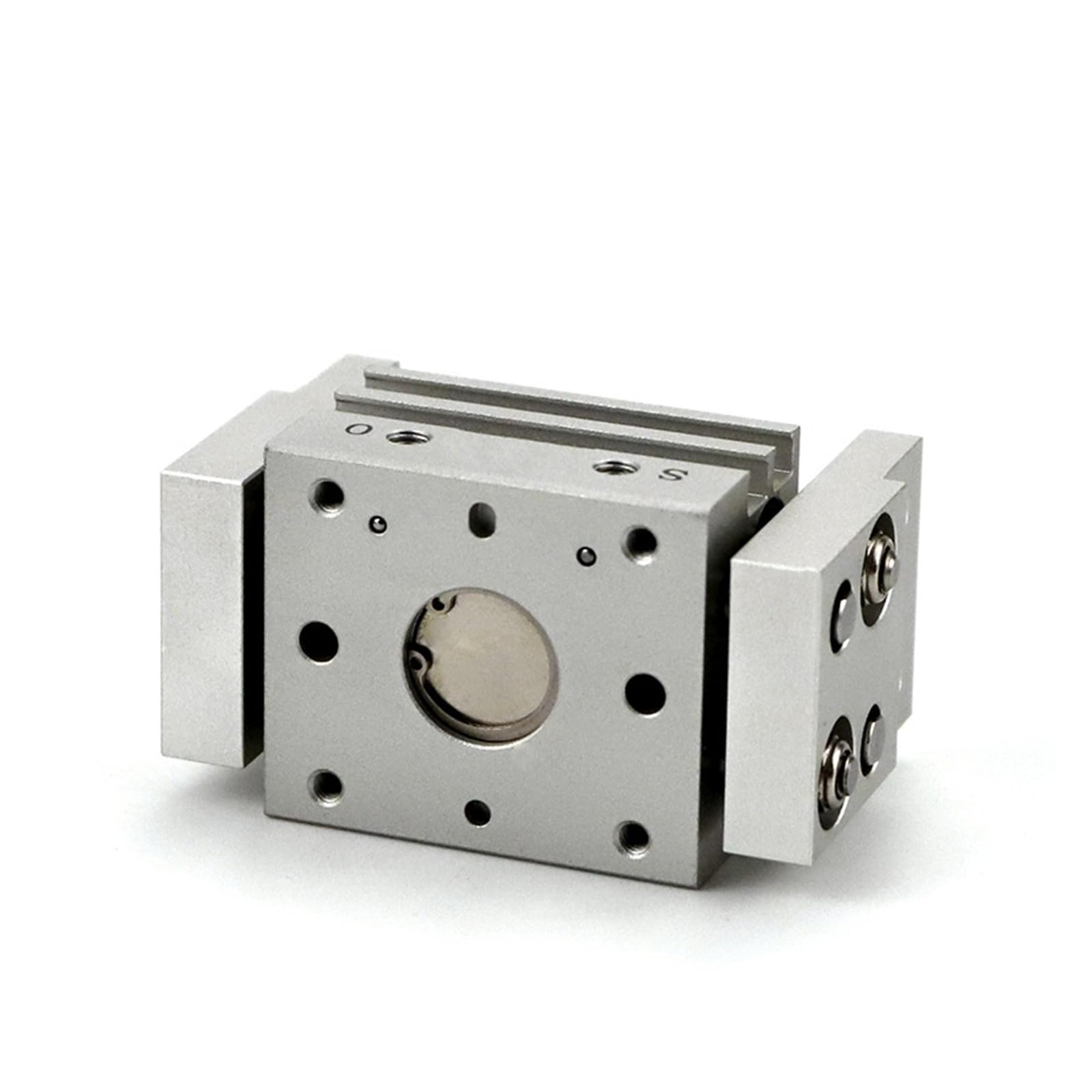 Pinza pneumatica a doppio effetto con cilindro pneumatico L2 10D/16D/20D/25D/10D1/16D1/20D1/25D1 Pinza pneumatica Risposta rapida, per la produzione(MHL2-40D)