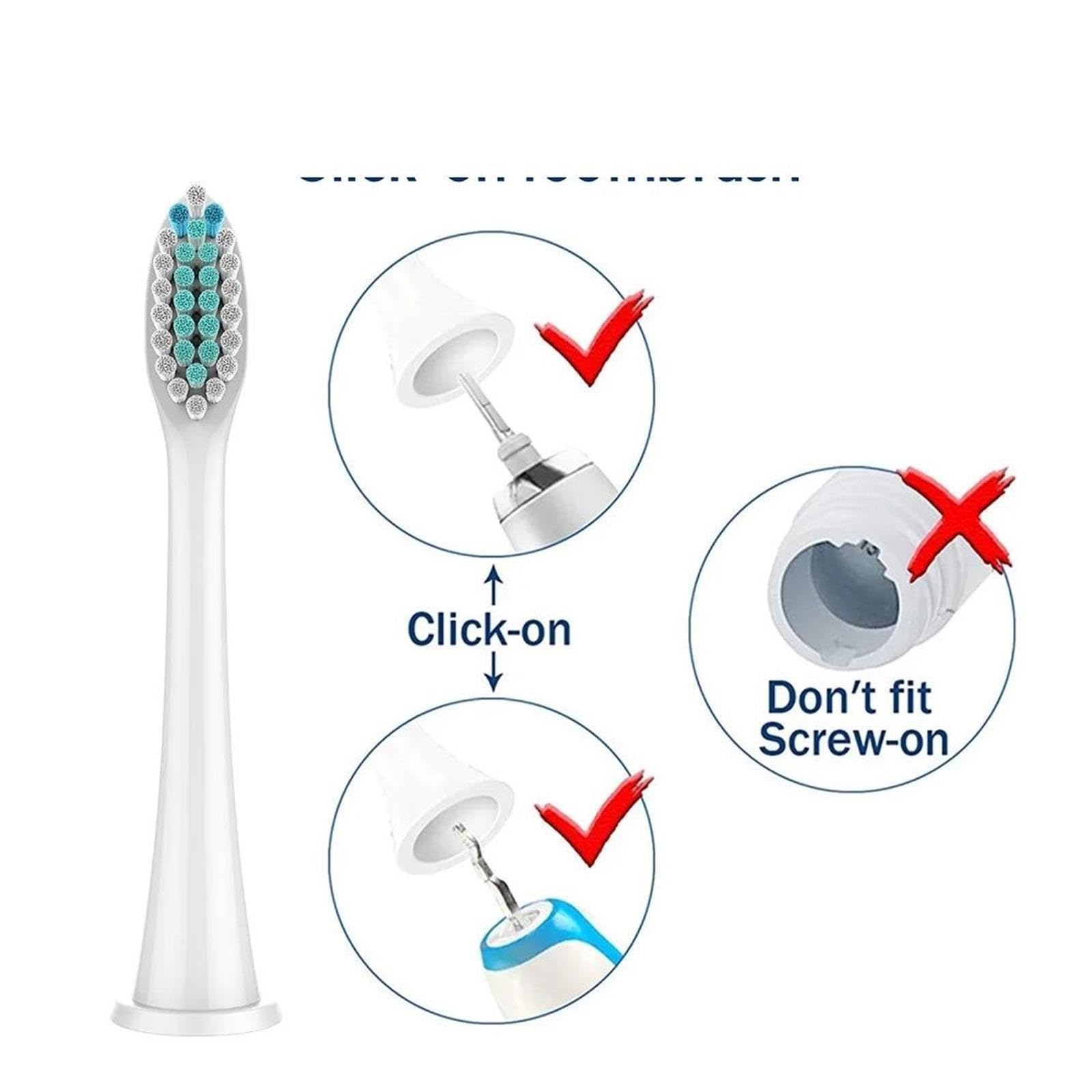 Testine, Compatibile Con Philips, 1100 2100 4100 4300 | 5100 5300 6100 6500 7000 7300 7500 9000 9300 9500 9700 9750 9900, C1 C2 C3 D12(White-12 Pcs)