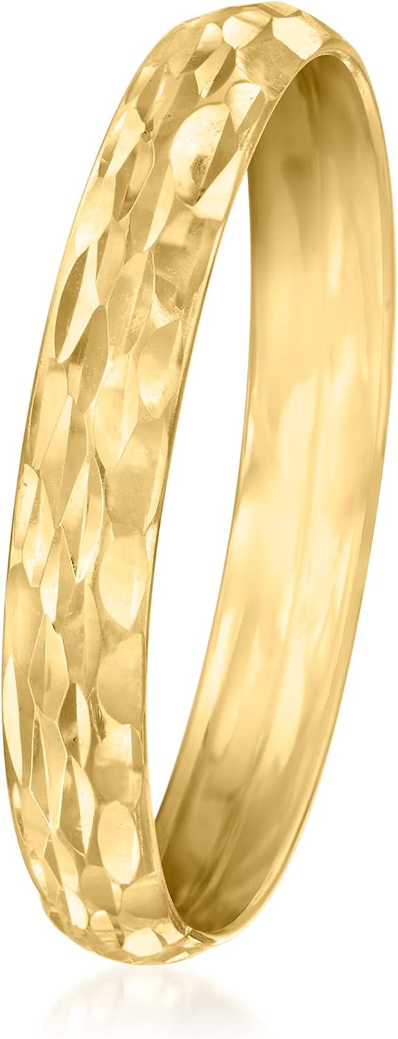 Ross-Simons 10kt Yellow Gold Textured Ring