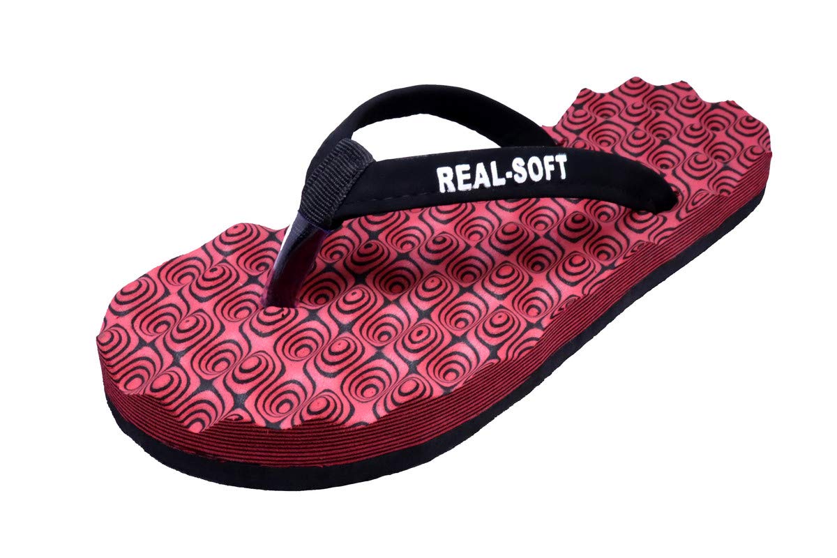 HD Women Red Soft & Comfortable Diabetic & Orthopedic Slipper (DOCTOR-DANE-SLIPPER-RED-38) (B08MTGRN9X) Amazon Price History, Amazon Price Tracker