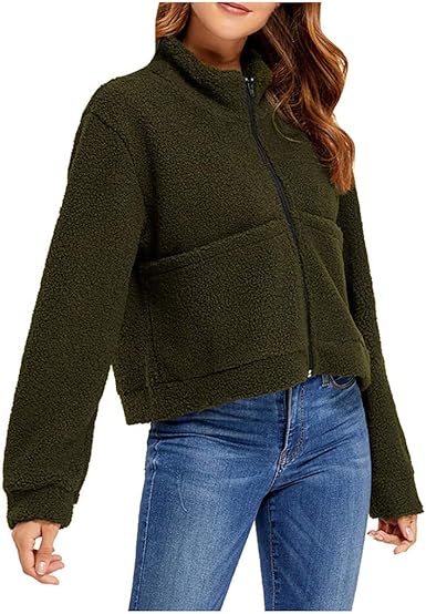 trendy fleece pullover