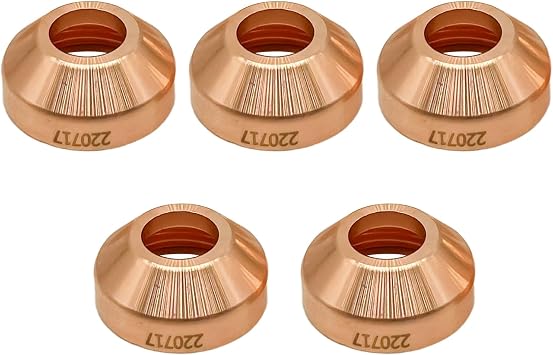 5Pcs 220717 Mechanized Deflector for Hypertherm PMX45 Plasma Cutting Torch Consumables