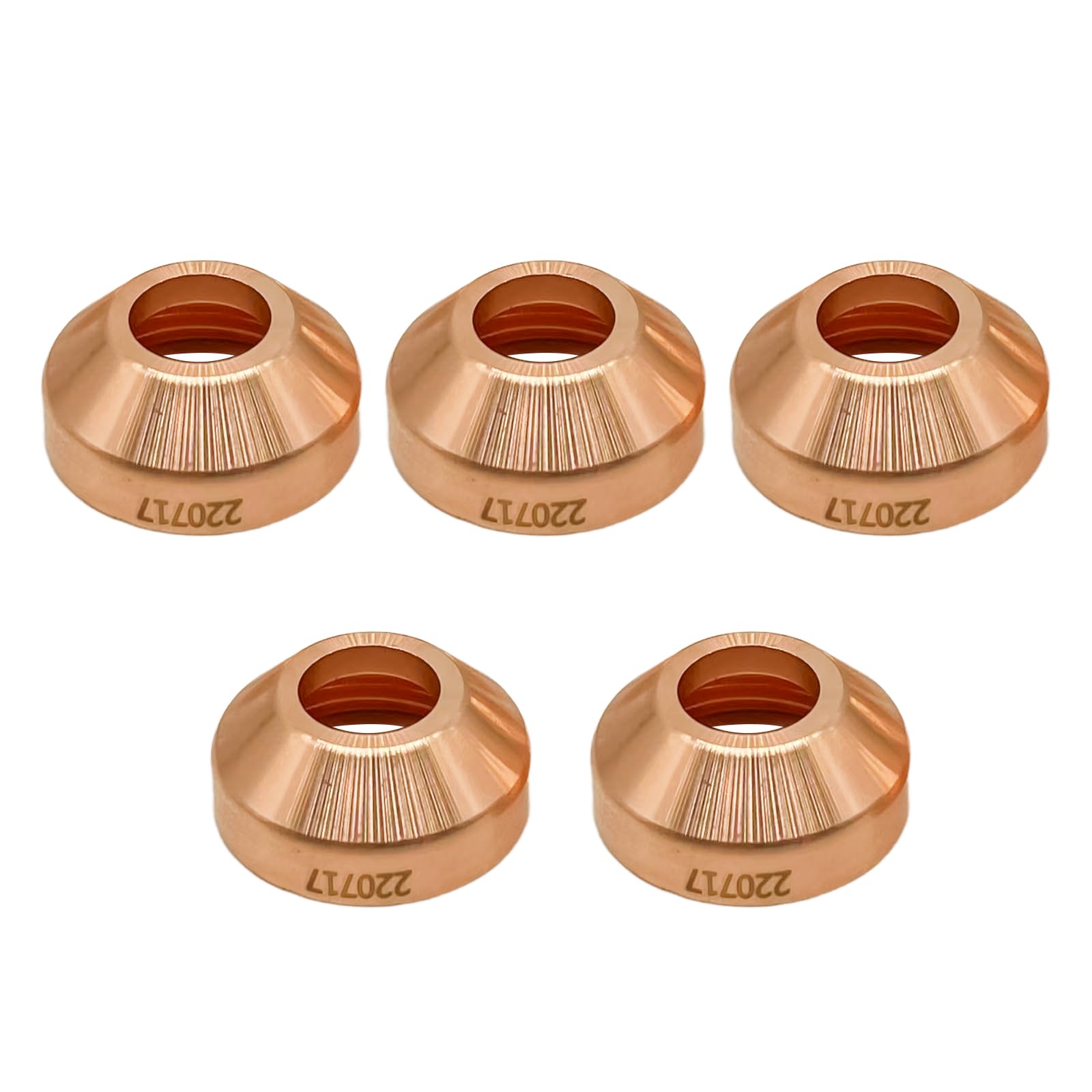 CZlewan 5Pcs 220717 Mechanized Deflector for Hypertherm PMX45 Plasma Cutting Torch Consumables