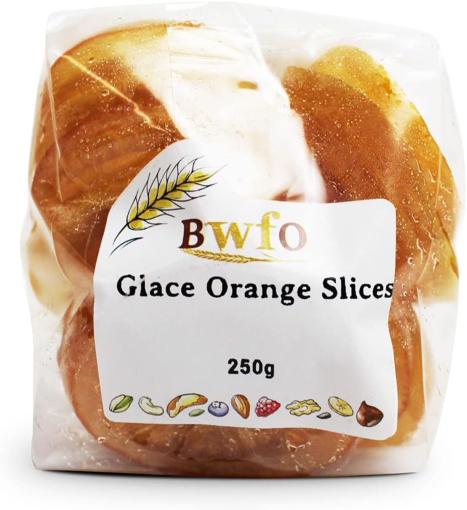 Glace Orange Slices 250g (BWFO) Amazon.co.uk Grocery