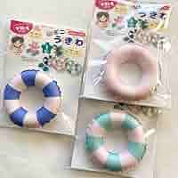 ミニうきわ 3色セット オタトモシリーズ ぬいぐるみ用　小物　撮影　オタ活 Amazon.co.jp: セリアヲタコレ ミニうきわ2個セット ヲタトモ