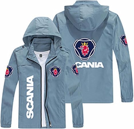 IKDWD Giacca da Esterno con Cappuccio da Uomo per Scania Felpa con  Cappuccio Staccabile con Stampa PRO-DJ Cappotto Casual Top con Cappuccio  Primaverile-Light Blue||S : Amazon.it: Abbigliamento