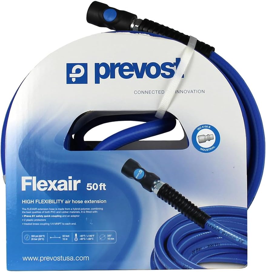 Prevost - Flexair Air Hose Assembly - Industrial Profile (RSTRISB3850)