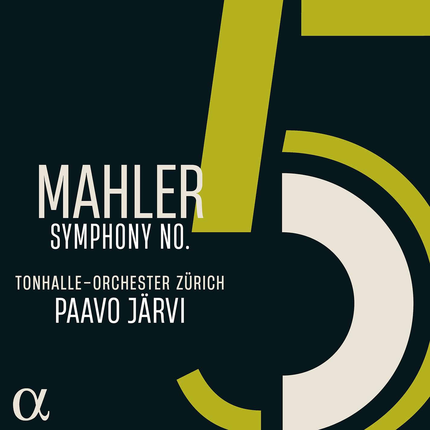 ALPHA1154 Tonhalle-Orchester Zurich; Paavo Jarvi Mahler: Symphony No.5 Double LP