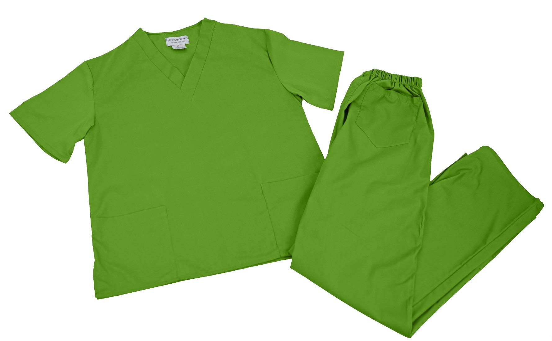 Men Scrub Set Medical Scrub Top and Pants