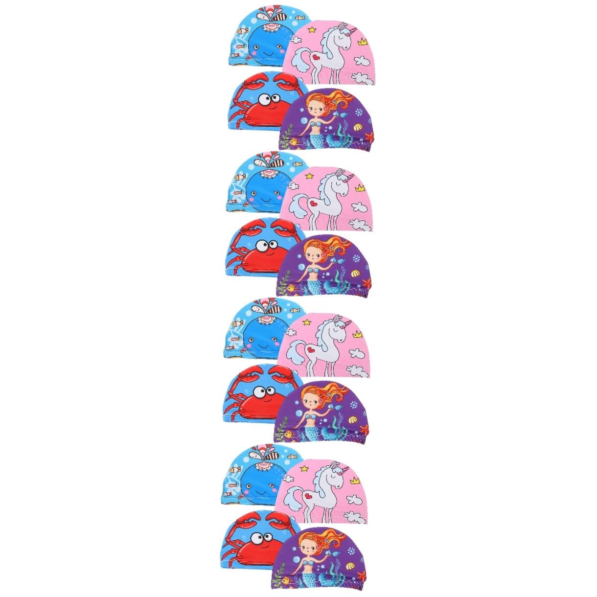 BESPORTBLE 16pezzi Cuffie Per e Cuffie Elastiche Nuotare Adatte Anni Protezione Per e Comfort Ottimale