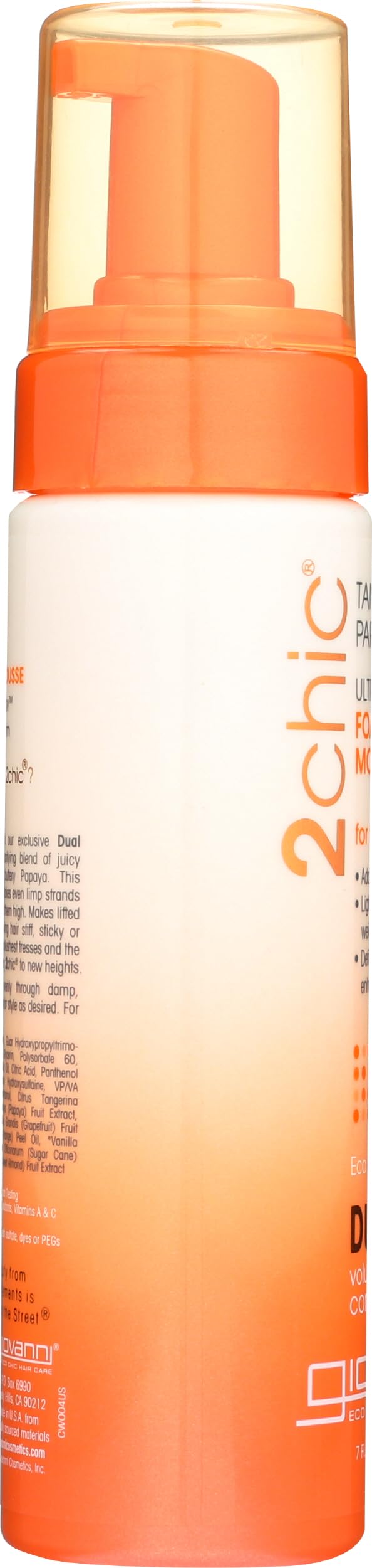 Amazon.com: GIOVANNI 2Chic Ultra Volume Mousse for Fine & Thin