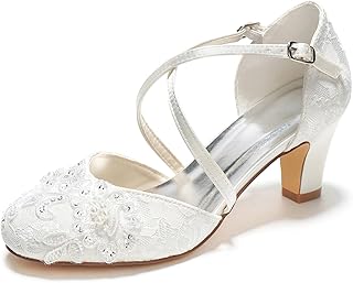 Wedding Shoes Round Criss Cross Party Shoes