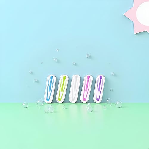 Miniatura 7 de Jowxsx Juego de 5 piezas de herramientas para lentes de contacto coloridas, removedor e insertor, aplicador de contacto con punta suave, adecuado