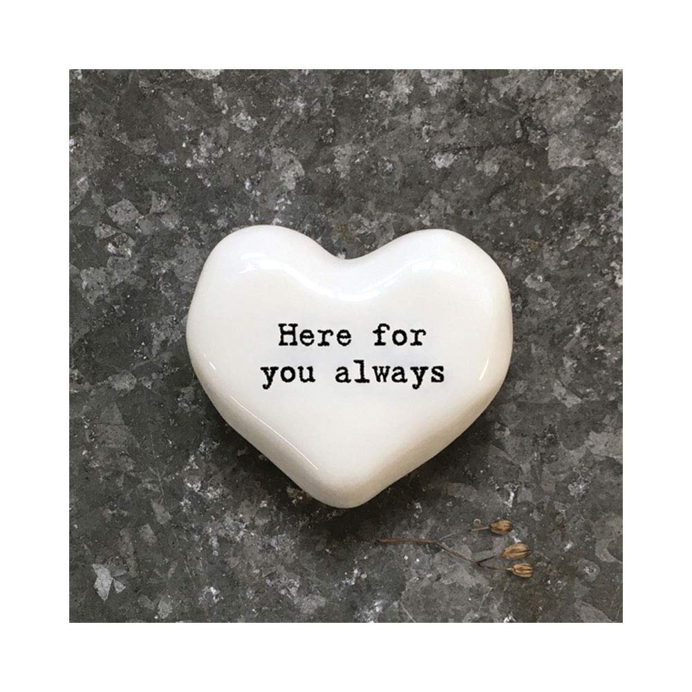 White Heart Token - Here For You Always