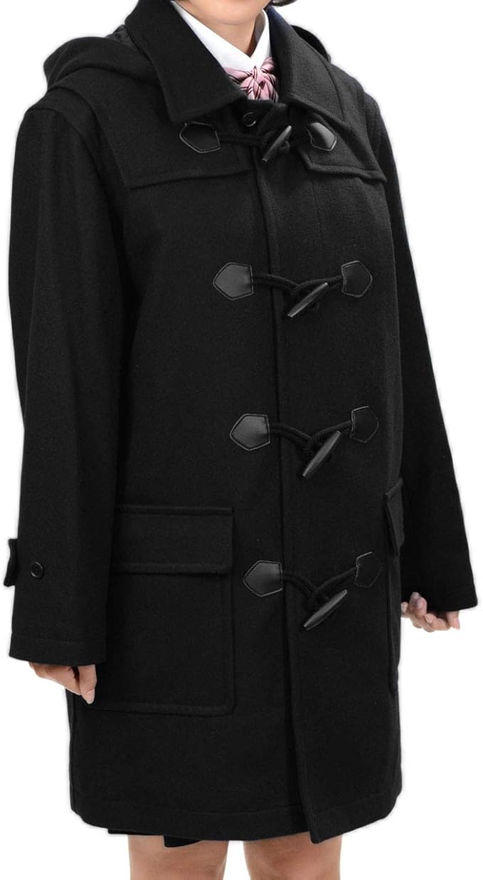 Amazon Co Jp カンコー学生服 スクールコート ダッフルコート 女子 学生 レディース コート Kn3412 服 ファッション小物