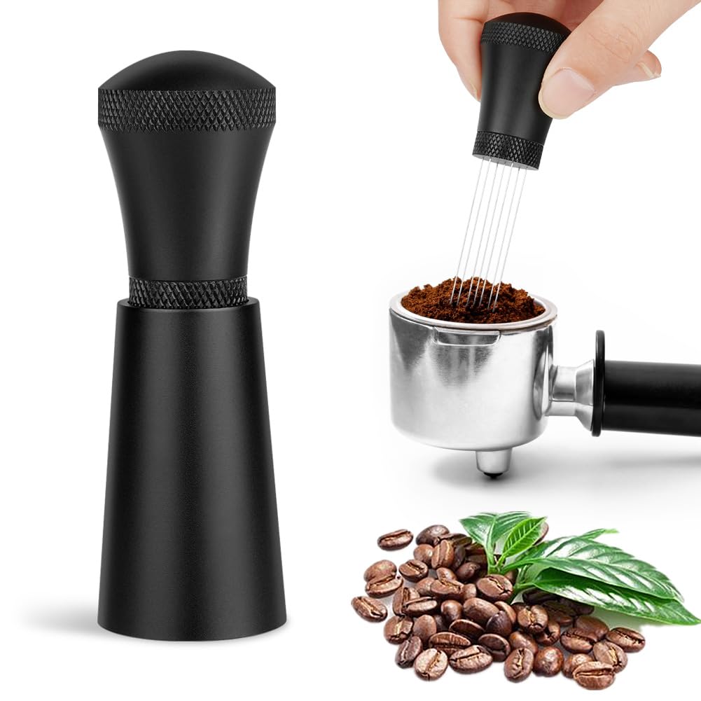 HOTUT Agitador Aguja de Café,17 Agujas de Acero Inoxidable,Agitador de Café Expreso de 0,3 mm,Herramienta de Distribución de Espresso,Accesorios para Herramientas de Distribución WDT de café