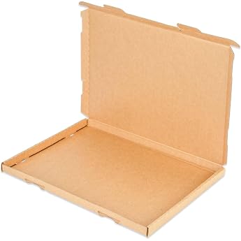 Large Letter Boxes 350 x 250 x 20 mm Brown GB-2 DIN A4 B4 DHL Post (Pack of | For Deutsche Post DHL goods shipment book shipm