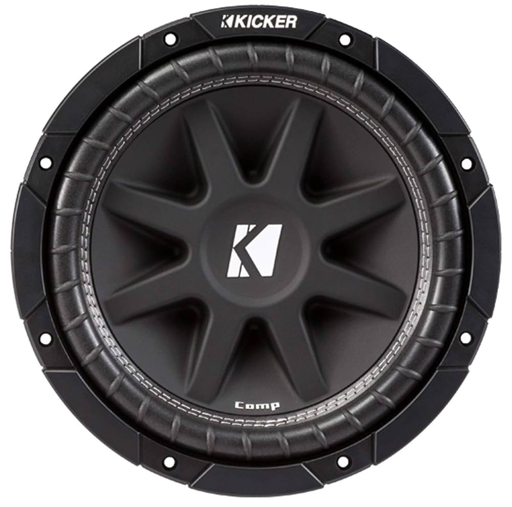 KICKER 10インチ COMP R ウーファー Kicker Comp R 10 Inch Dual Subwoofer in Vented Enclosure