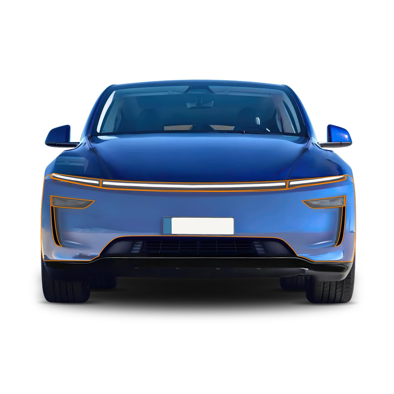 for 2025 2026 Tesla Model Y Juniper Precut Paint Protective Film 8.5 Mil TPU PPF Clear Car HD Scratch Exterior Accessories
