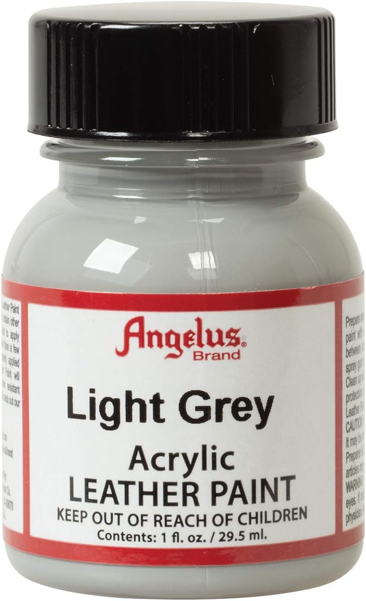 light grey leather paint