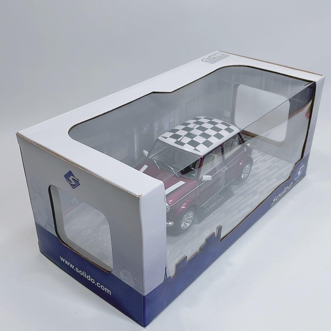 SOLIDO 1/18 ミニ クーパー スポーツ ストリートファイター Mini Cooper Street Fighter 1998 Platinum Silver 1/18 Solido S1800608