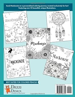 Mackenzie's Coloring & Activity Book: A Personalized Gift For Mackenzie - Her Name On Every Page (Personalized Coloring Pages)