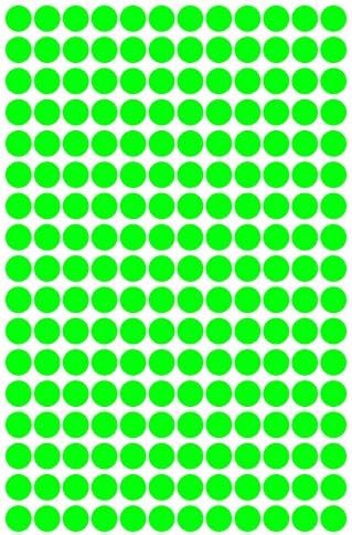 1160 Klebepunkte, 5 Mm, Neon Gelb - Perfekt Zum Markieren & Organisieren