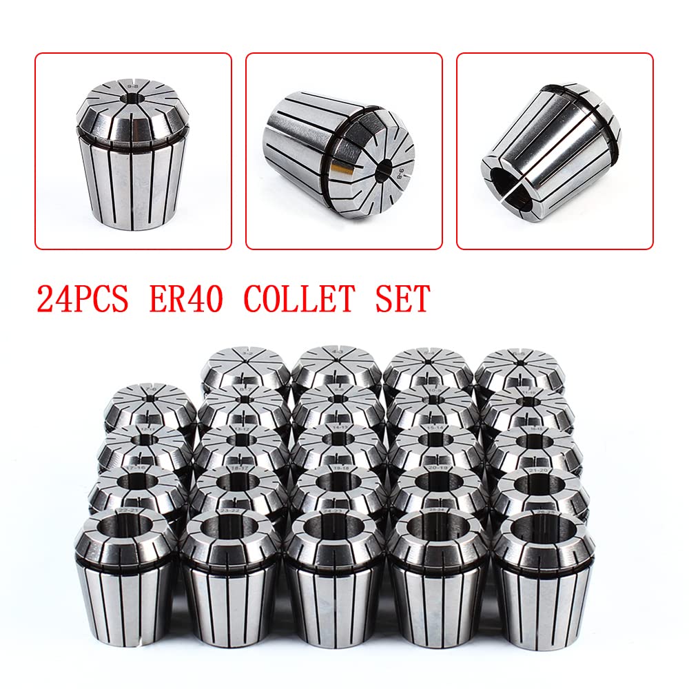 ER8 Collet Set 10-Piece - 3-20mm Spring Collets For CNC Engraving Machine & Milling Lathe - View #9