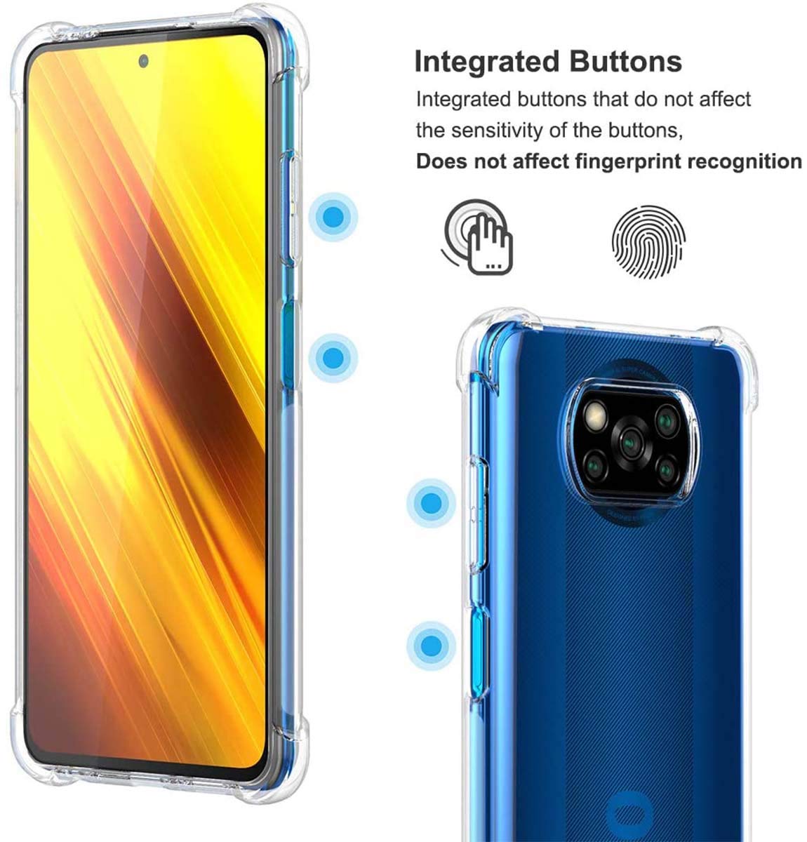 Movilshop Custodia antiurto [ Xiaomi Redmi 10C ] Disegno autentico [ Collage Mosaico Mandala ] Angolo rinforzato in silicone 1,5 mm di spessore flessibile trasparente bumper gel TPU