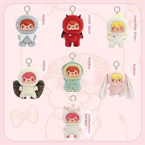 Miniatura 4 de 52TOYS POUKAPOUKA - Caja ciega de vinilo con diseño suave y adorable, perfecta para abrazar, exhibir y posar únicamente, regalo ideal para fiesta de