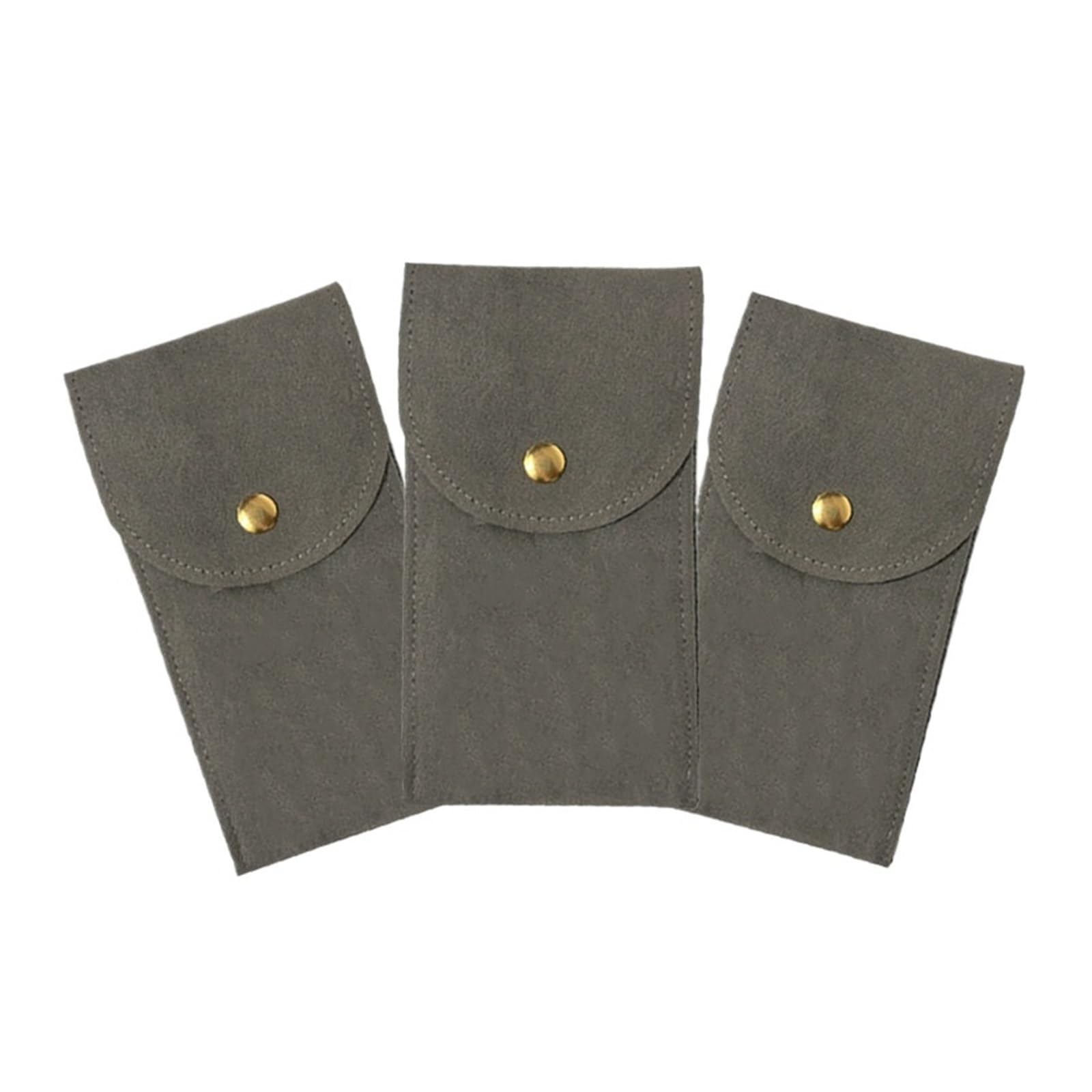 KLdcfhDR 1/3pcs Multi-color Flannelette Watch Travel Pouch