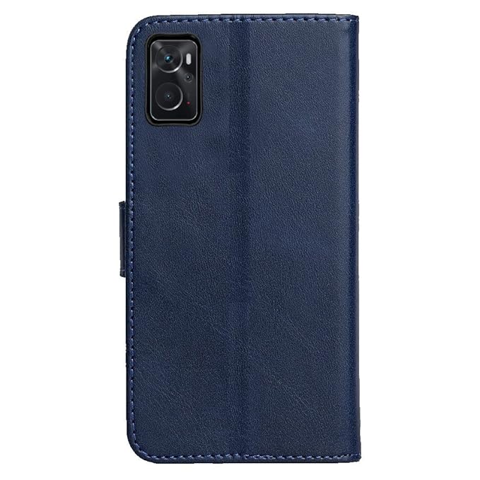 WebKreature Oppo K10 Blue Flip Cover