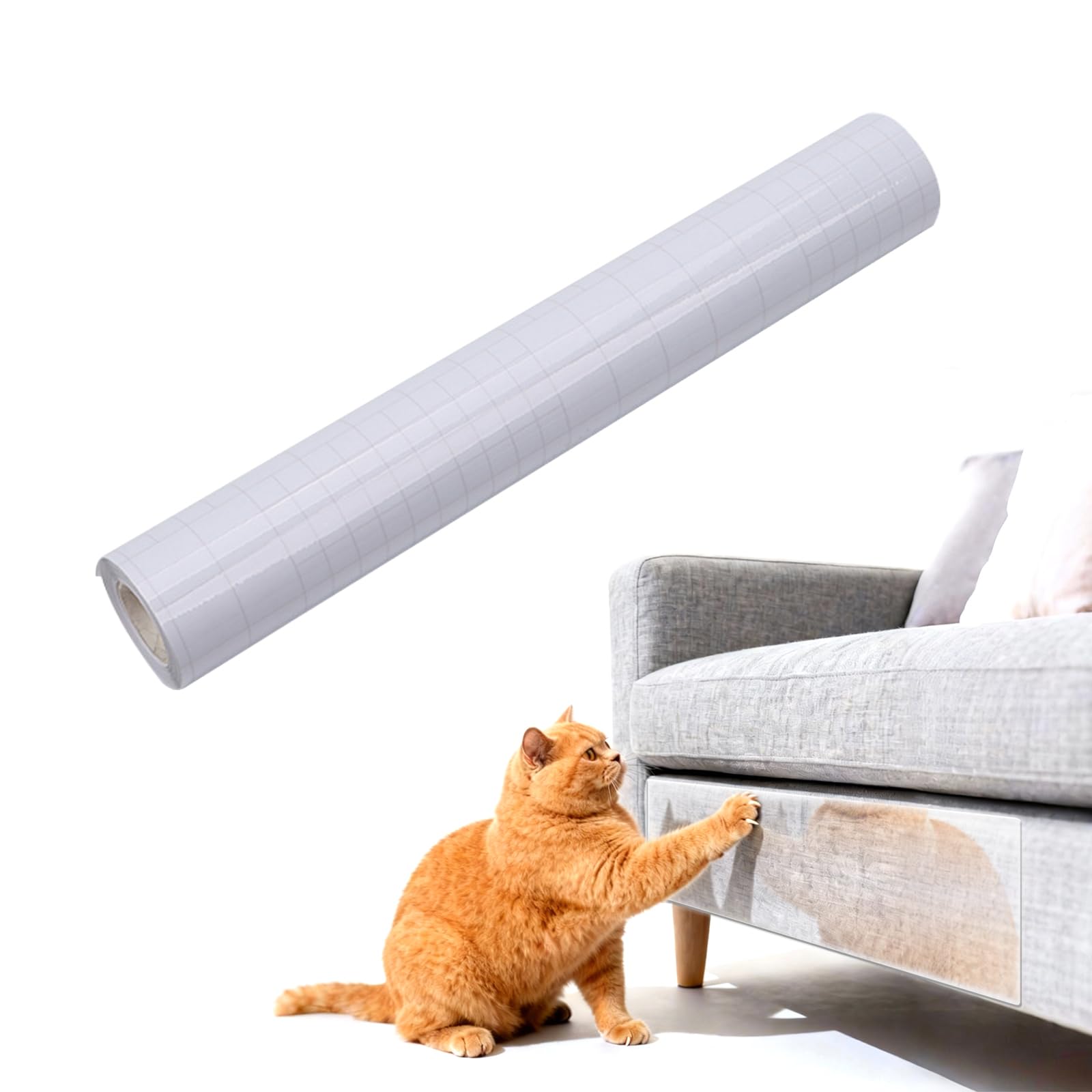 TatTech Sofa Protectors from Pets, 30x500cm for Carpet Sofa Free Cutting