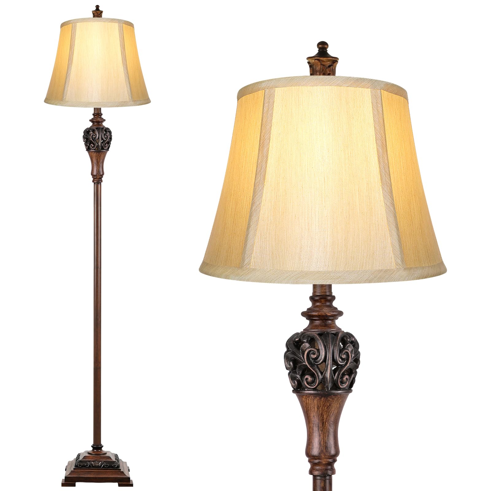 Sucolite Vintage Bell Floor Lamp