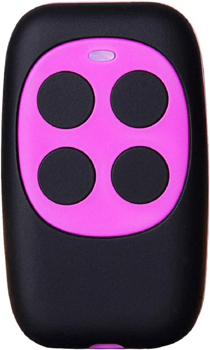 Universal Garage Door Remote Universal Gate Opener Remote Homelink Cloning Programmable Learning Multi Frequency 280MHZ-868MH (1 PC, Purple)