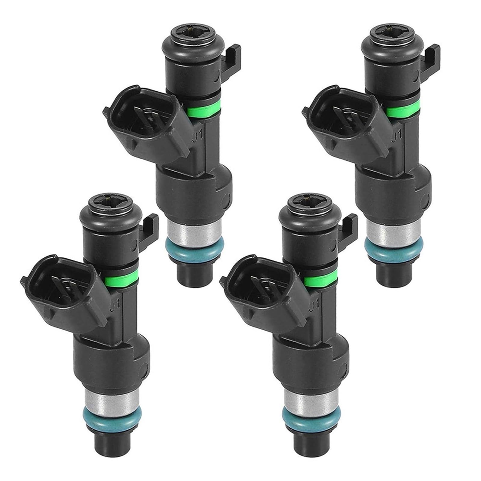 Fuel Injector Nozzle Fit for Nissan Qashqai MK1 J10 MR20DE 4pcs Fuel Injector Fuel Injector