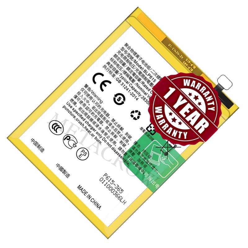 Image of Original BLP615 Battery Compatible for Oppo A37 (A37f, A37fw, A37m) | Neo 9 - (2630mAh) - 1 Year Warranty JK1