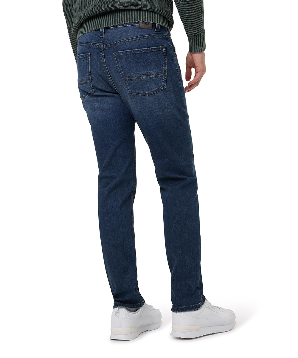 PIONEER AUTHENTIC JEANS Męskie dżinsy Rando | spodnie męskie | Regular Fit | Blue Denim/Washed Washed Washed