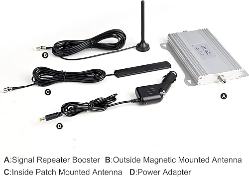 Miniatura 6 de Amplificador de señal de teléfono celular RV para automóvil, vehículo, camión, 4G, LTE, 5G, banda 131217, Verizon, amplificador de señal celular