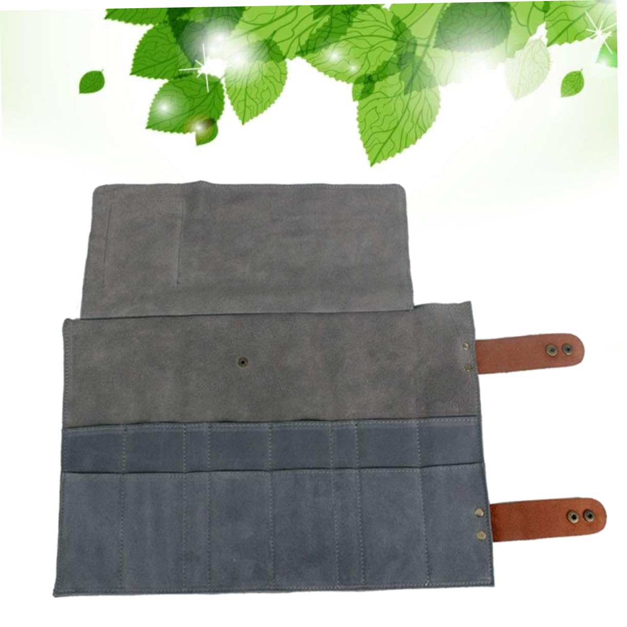 Professionelle Friseurtasche aus Leder mit 12 Fächern Praktische Styling Werkzeugtasche für Friseur Scheren und Haar Werkzeugtasche für Einsatz im Beauty Salon