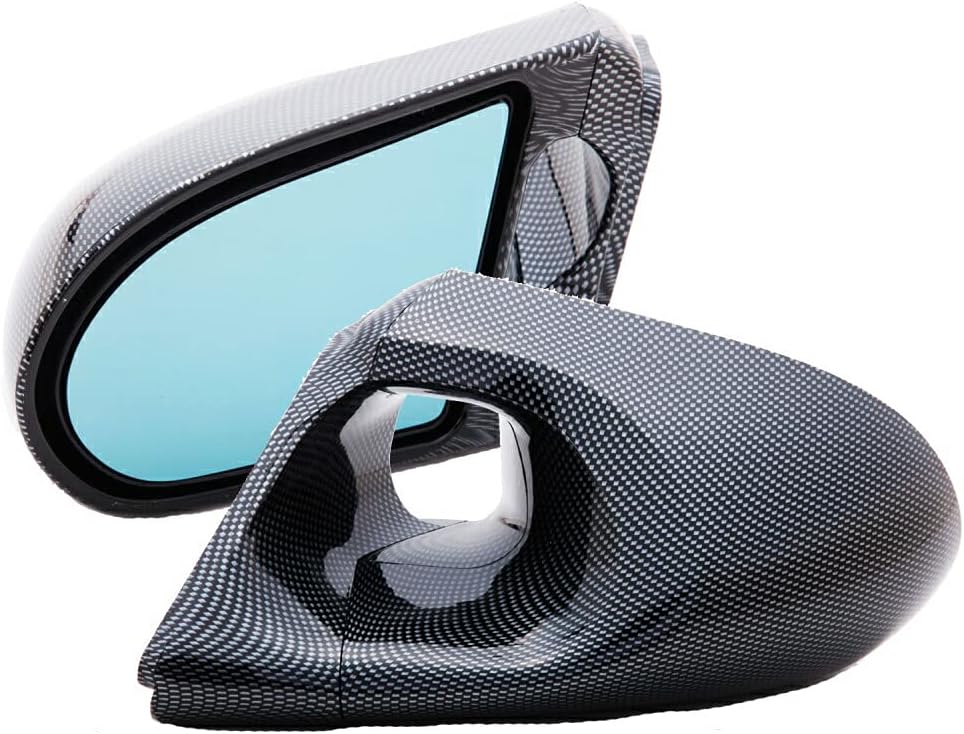 SuperSportMirror JTC2ミラー カーボンルック ミラー面電動調整 右