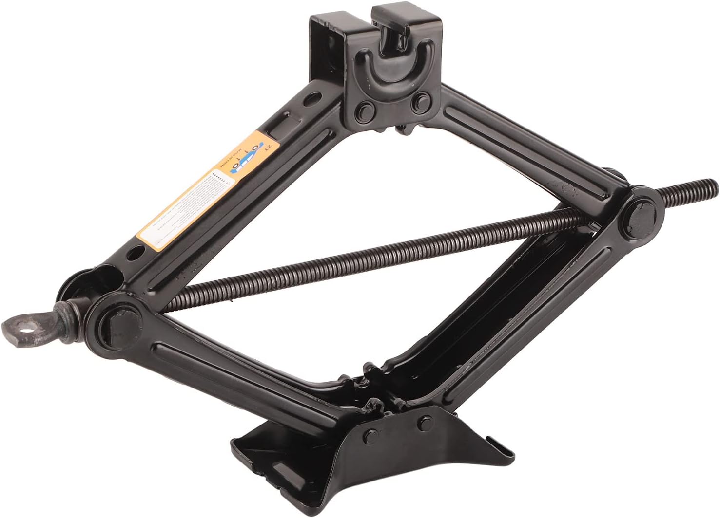 Scissor Lift Jack, Scissor Jack 2T Load Capacity Steel Construction Portable Lifting Jack, Heavy Duty Tire Changing Kit for Car Truck Van SUV