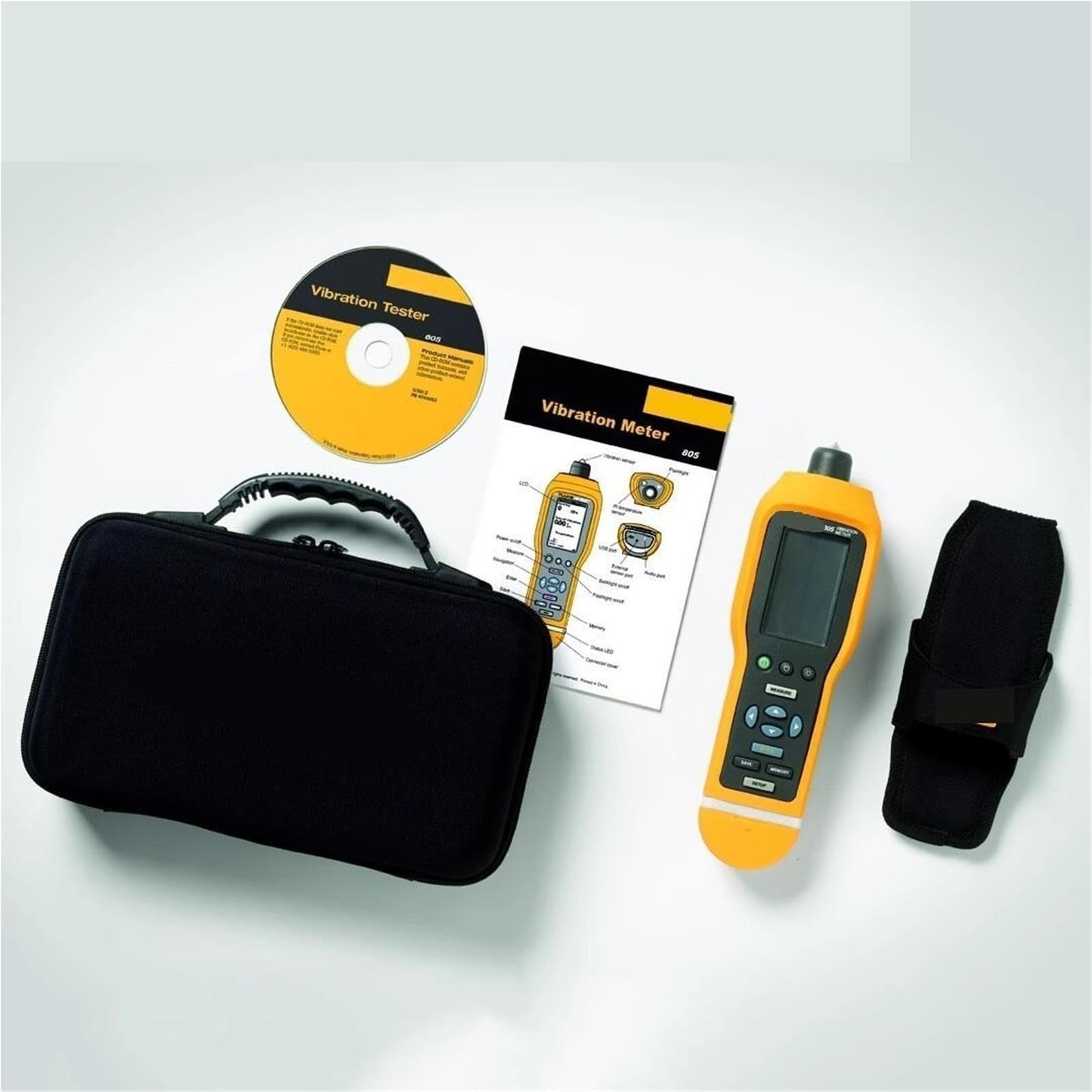 Vibration Meter, 805 With High Resolution Large Screen