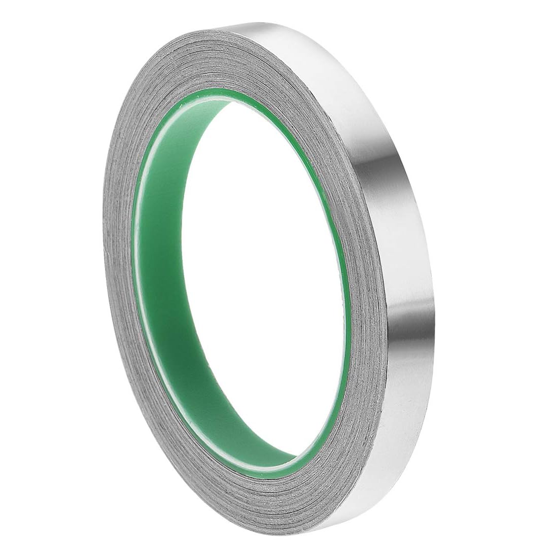 TA-VIGOR 12mm Aluminium Foil Tape Double Sided Conductive, High Temperature HVAC Duct Tape for Sealing & Patching, Conductive - Image 4