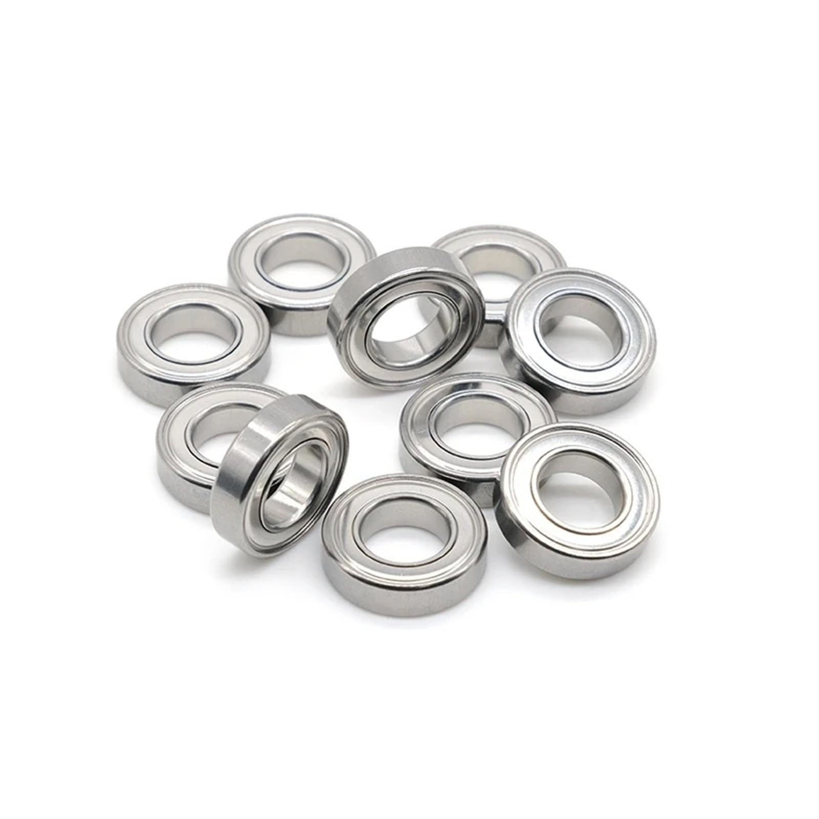 10 pièces S6800ZZ 10x19x5mm en acier inoxydable S6800ZZ Section mince rainure profonde S6800 roulement à billes