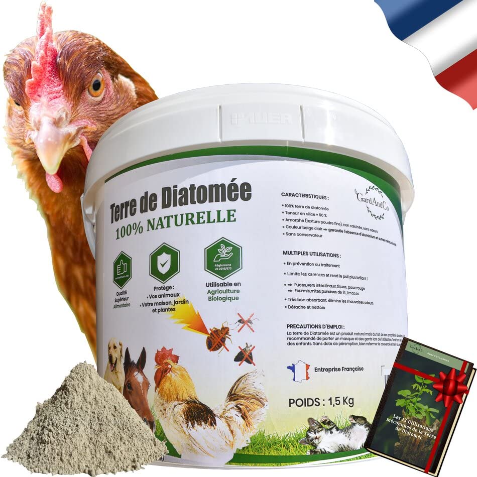 Terre de diatomée utilisations pour l