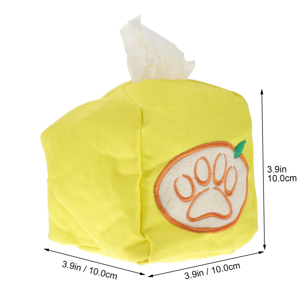 ABOOFAN 4 Piezas Toalla De Papel para Mascotas Juguete Perro Pequeño Perro Mascota Tela Oxford Caja De Pañuelos