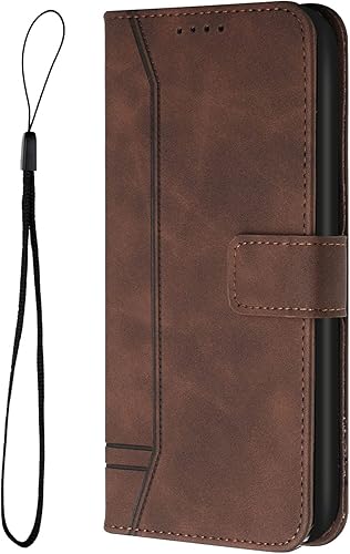 Miniatura 2 de Funda tipo cartera para Samsung Galaxy A24 4G, Galaxy A24 4G con función atril magnético, ranura para tarjetero, bonita funda protectora de piel