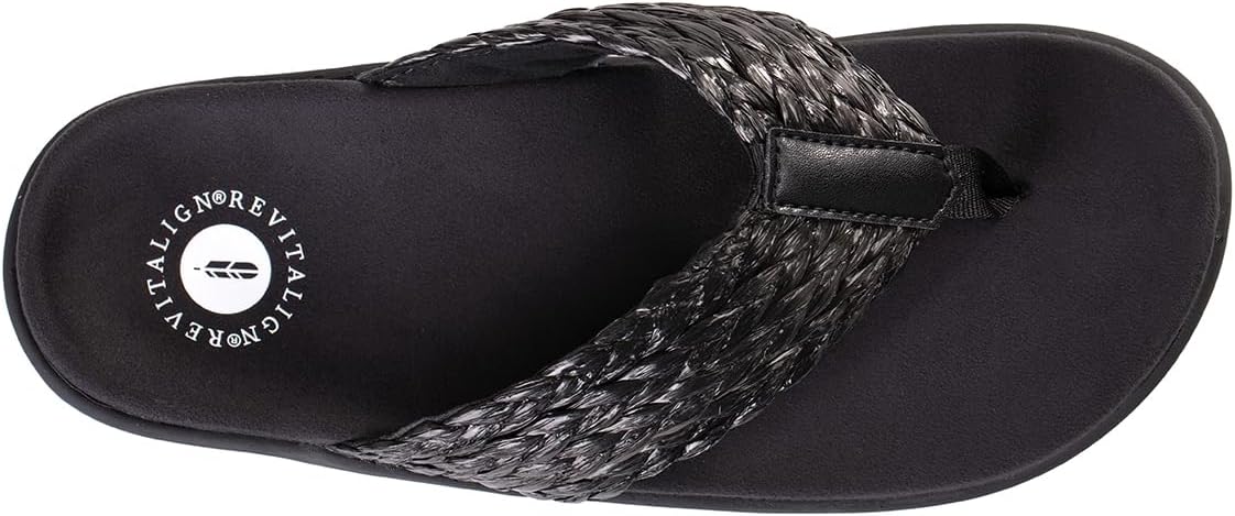 REVITALIGN Women's Yumi Raffia Flip-Flop - Image 5