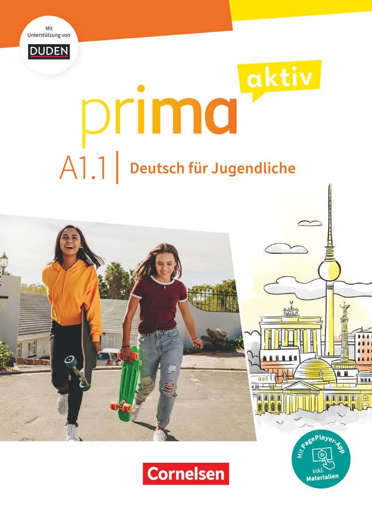 Prima aktiv: Prima Aktiv A1.1 Kursbuch inkl. PagePlayer App + interaktive Ubu